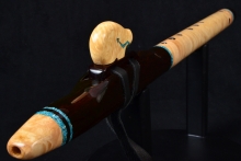 Brazilian Rosewood Native American Flute, Minor, Mid F#-4, #F40D